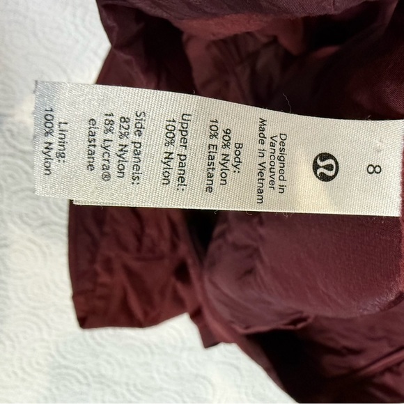 Lululemon Athletica Dark Red Puffer Vest - Picture 9 of 11